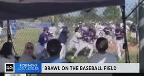Wild video shows brawl between high school baseball teams in Norwalk