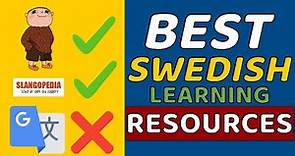 BEST resources for Learning Swedish (Part 1) - Fun Swedish