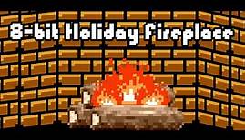 🎄 8-bit Christmas Fireplace - NES style 8bit