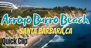 Arroyo Burro Beach | Santa Barbara, California | Quick Drone Shot