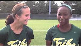 Getting To Know Tribe Women's Soccer: Anna Madden & Taylor Dyson
