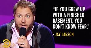 Jay Larson Grew Up with a Creepy, Unfinished Basement
