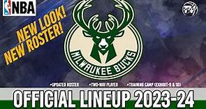 Milwaukee Bucks Official Lineup/ Roster | New Look Milwaukee Bucks | 2023-24 NBA Season