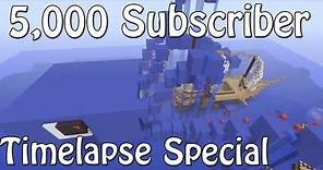 5,000 Subscribers Timelapse Special - Giant Squid Attacking Ship