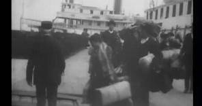 Arrival of immigrants, Ellis Island