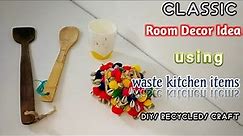 Diy Amazing Room decor Piece using kitchen items|| easy craft idea every one should try