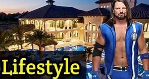 Aj Styles Lifestyle 2020 -Salary, Net worth, Income, House, Family, wife, cars.