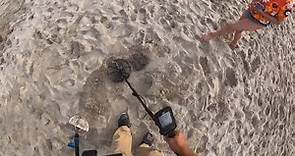 Afternoon beach metal detecting Streaming Live from my #GoPro
