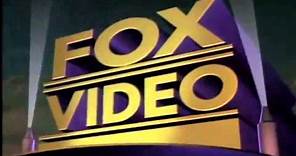 Fox Video Logo 1993 (with short fanfare)