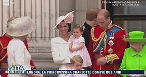 Royal Family, la principessina Charlotte compie 2 anni - La Vita in Diretta 03/04/2017