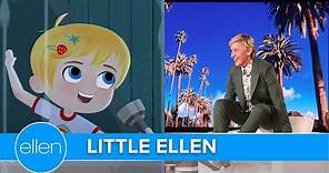 Ellen's New Animated Show 'Little Ellen'!