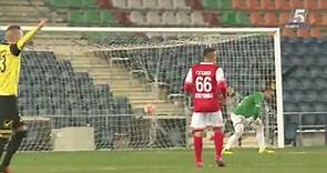 Kippah goal by Beitar Israeli Soccer Player Itay Shechter