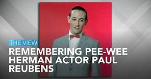 Remembering Pee-wee Herman Actor Paul Reubens | The View