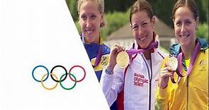 Nicola Spirig Wins Women's Triathlon Gold - Amazing Finish - London 2012 Olympics