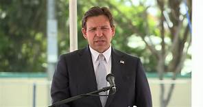 DeSantis attends naming of William R. Laurie Field at American Heritage School
