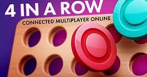 4 In A Row Connected Multiplayer Online 🕹️ Play on CrazyGames
