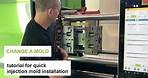 Change a mold: tutorial for quick injection mold installation