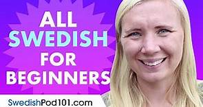 Learn Swedish Today - ALL the Swedish Basics for Beginners