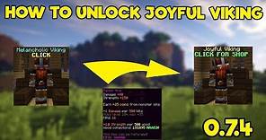 0.7.4 - How To Unlock Melancholic / Joyful Viking - Hypixel Skyblock