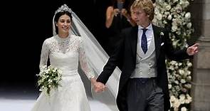 Alessandra de Osma wore the Floral diadem as she married Prince Christian of Hanover