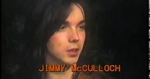 Jimmy McCulloch interviewed by Geraldo Rivera