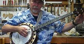Bruce J. Kunkel demonstrates The Kunkel Banjo.