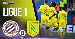 Montpellier vs Nantes | LIGUE 1 HIGHLIGHTS | 1/15/2023 | beIN SPORTS USA
