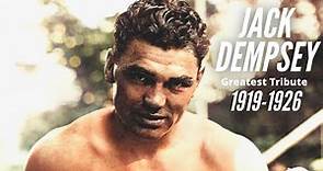 Jack Dempsey - THE GREATEST TRIBUTE - Colorized Highlights