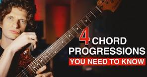 4 ESSENTIAL Alt/Grunge Chord Progressions You Need To Know!