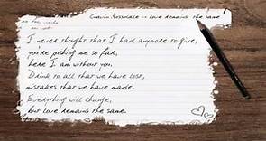 Gavin Rossdale - Love remains the same (HD) [Lyrics]
