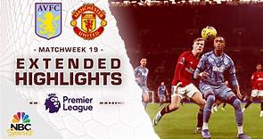 Manchester United v. Aston Villa | PREMIER LEAGUE HIGHLIGHTS | 12/26/2023 | NBC Sports