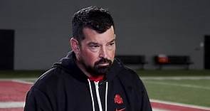 Ryan Day talks about where Ohio State should stand in first College Football Playoff rankings