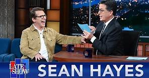 “Anything Can Happen on Live Television” - Sean Hayes on “Good Night, Oscar”