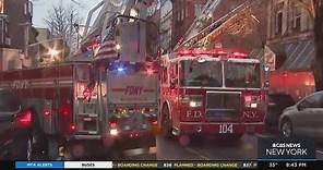 1 person critical after firefighters rescue more than a dozen from Williamsburg fire