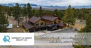 Helena Montana Property For Sale | 3350 Pine Hills Drive | Helena, Mt
