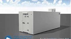 8x20 Walk-in Freezer/Refrigerator Rental Unit