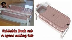 Foldable bath tub for kids and adult, Portable bath tub, Bath tub for adults