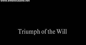 1935 - El triunfo de la voluntad (Leni Riefenstahl)