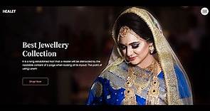 Jewelry Shop Website using HTML , CSS , BOOTSTRAP and JAVASCRIPT | E-Commerce | Zero Cyber