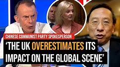 Is China a threat? Andrew Marr questions CCP spokesperson