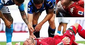 Ex-Arsenal keeper David Ospina stretchered off with horror head injury after five-minute stoppage in Napoli