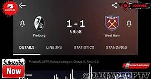 Roland Sallai Goal, Freiburg vs West Ham (1-1) All Goals and Extended Highlights UEFA Europa League