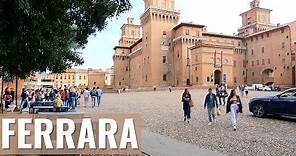 FERRARA 🏰 (Emilia-Romagna) Italy walking tour in 4k