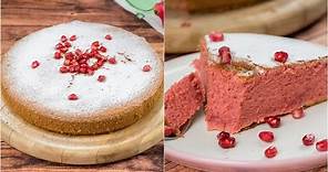 Pomegranate cake: a stunning cake ready in no-time!