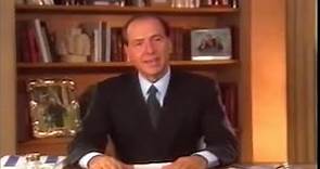 "L'Italia è il Paese che amo": nel 1994 la 'discesa in campo' di Silvio Berlusconi