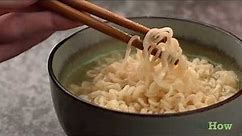How to Make Ramen Noodles in the Microwave