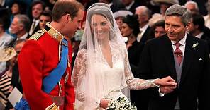 La battuta che il principe William fece al padre di Kate Middleton davanti all'altare