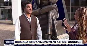 Barbara Jordan monument at POST Houston
