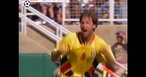 Florin Răducioiu Goal - World Cup 1994 - Group A | Colombia - Romania 1:3 | 16'