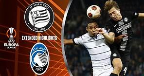 Sturm Graz vs. Atalanta: Extended Highlights | UEL Group Stage MD 3 | CBS Sports Golazo - Europe